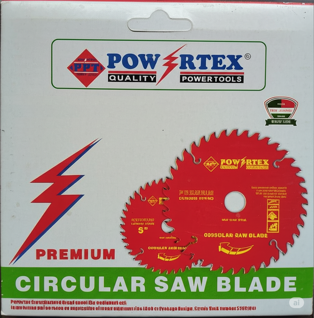Powertex 4 Inch Wood Cutting Blade – High-Speed Steel (HSS) – 110mm (69g)